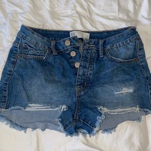 Jean shorts size 27